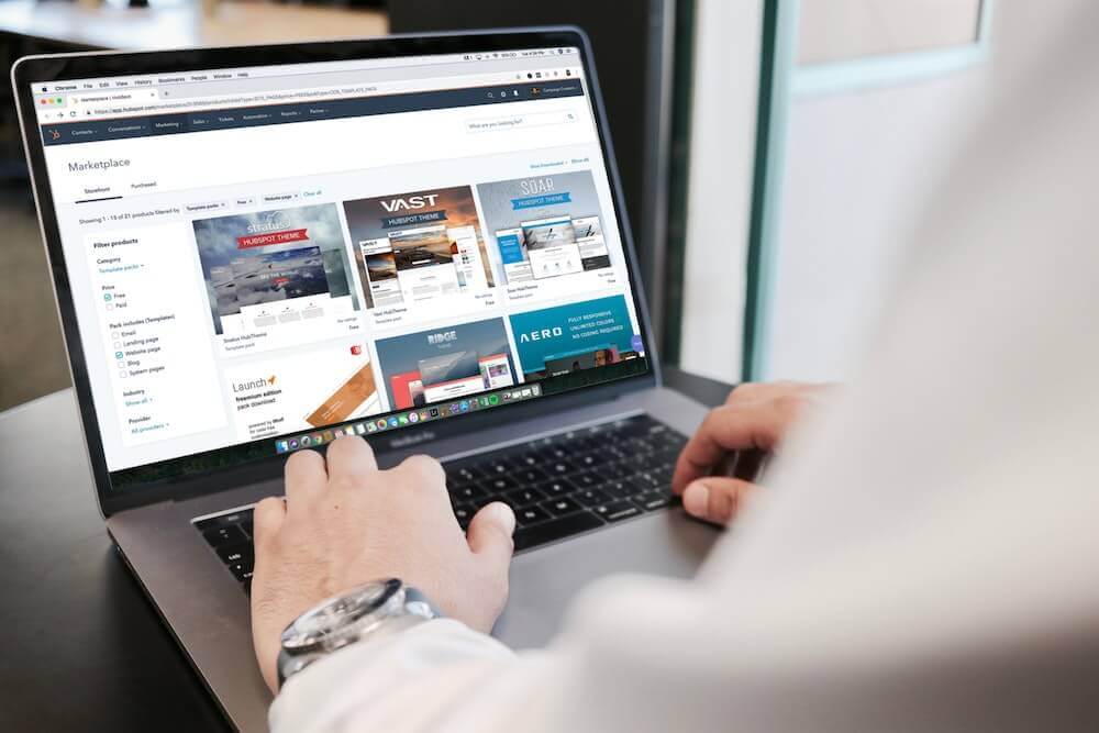 Kostenloser Onlineshop