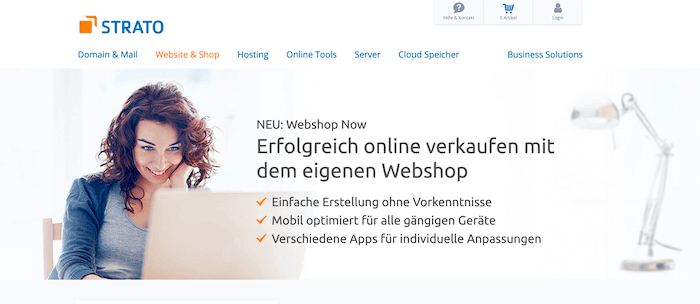 STRATO Webshop STRATO Webshop Startseite